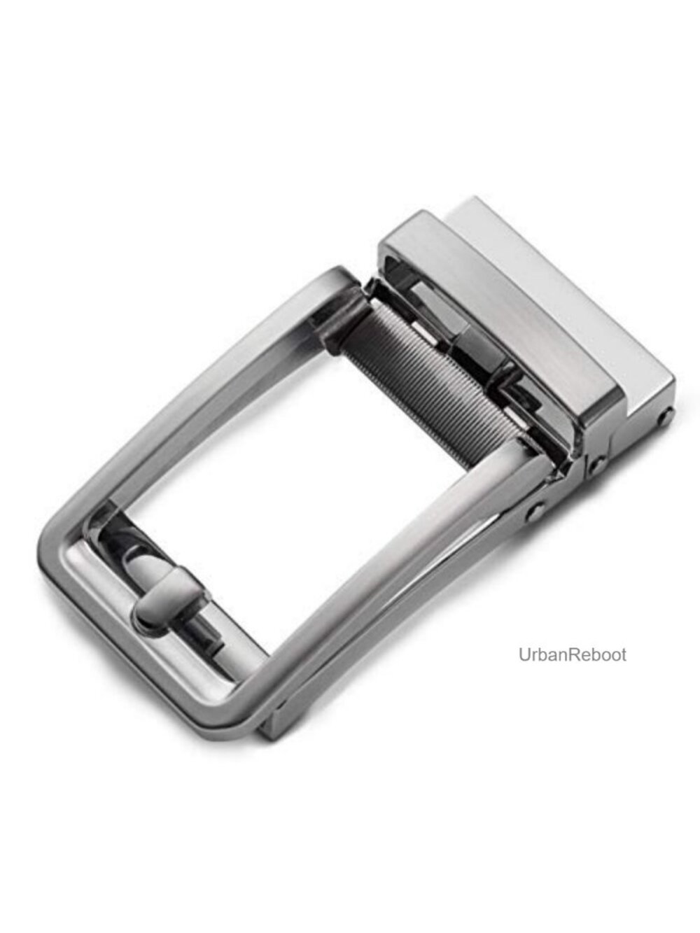 Ratchet Belt Buckle Only for 1 3/8 Slide Belt Strap, Automatic Click Buckle